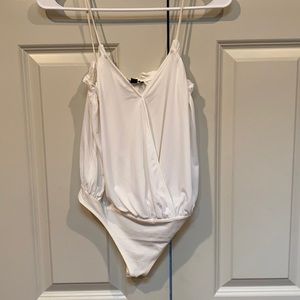 express wrap cami thong bodysuit